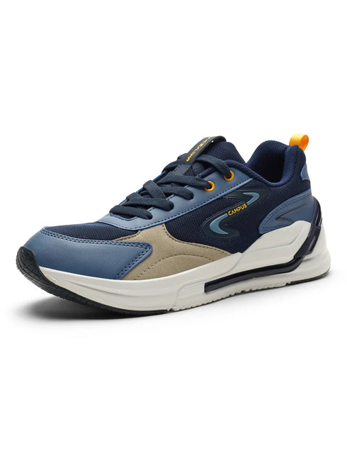 LEVEL Navy Men's Sneakers